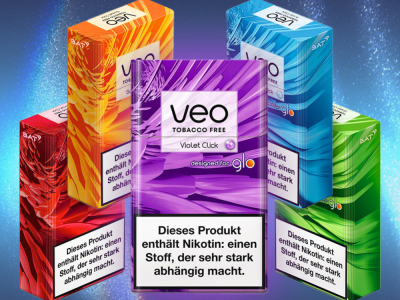 veo Sticks: Tabakfreies Rauchen mit glo