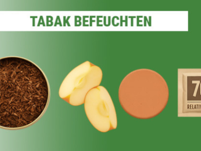 Tabak befeuchten: Anleitung & Tipps gegen trockenen Tabak